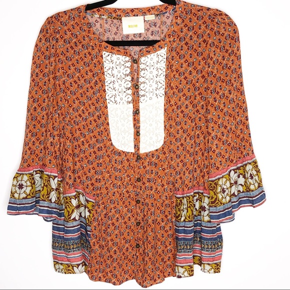 Anthropologie Tops - Maeve | Boho Top